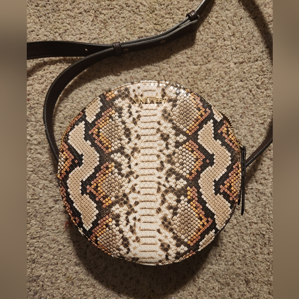 Nine West Snake Print crossbody